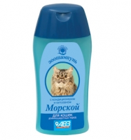 Шампунь Морской д/длиннош. кошек 180мл