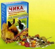 Корм Чика д/кроликов декоративных 400г (24)