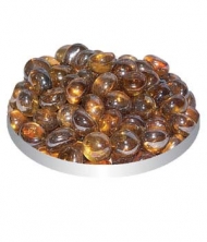 Грунт стекл. 170г №157 (плоский янтарный мелкий)