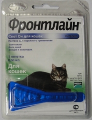 Капли Фронтлайн Спотон д/кошек 1 пипетка
