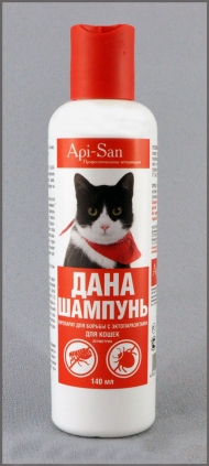 Шампунь Дана д/кош. от блох  140мл