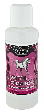 Шампунь кондиционер д/жеребят 0.5л кератином и дегтем
