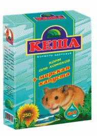 Корм Кеша д/хомяков 250г /морская капуста/ (56)