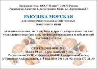 Ракушка морская 10кг