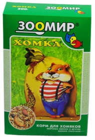 Корм Хомка д/хомяков 500г