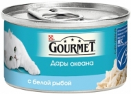 Консервы Гурме дары океана белая рыба 85г