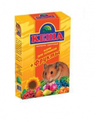 Корм Кеша д/хомяков 250г /фрукты/ (56)