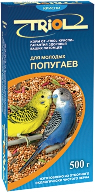 Корм Криспи д/молодых попугаев 500г (20)