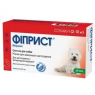 Капли Фиприст д/собак от 2-10кг (№3)