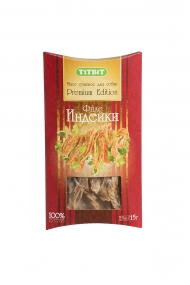 Титбит Мясо сушеное филе индейки 15г /3077
