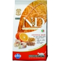 Корм Фармина N D Low Grain д/кошек рыба с апельсином 1,5кг