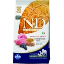 Корм Фармина N D Low Grain д/собак мелких ягненок с черникой 12кг
