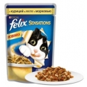 Феликс Sensations 85г курица/морковь