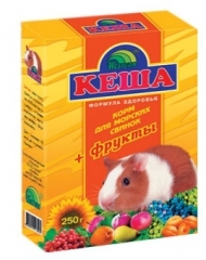Корм Кеша д/мор.свинок 250г /фрукты/