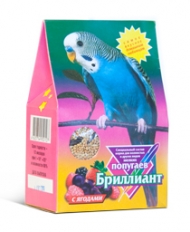 Корм Бриллиант д/попугаев 400г /ягода/ (30)