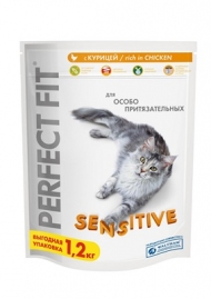 Перфект Фит 1,2 кг сенситив курица