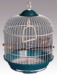 Клетка д/птиц круглая 23А  23х37,5см