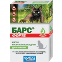 Капли Барс Форте д/кошек 1 пип (№3)