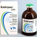 Байтрил 2,5% 100мл инъек.