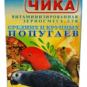 Корм Чика д/круп. и сред. попугаев 400г