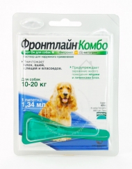 Капли Фронтлайн Комбо д/собак 10-20кг 1 пипетка