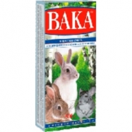 Корм Вака Высокое качество д/кроликов и шиншилл  500 (14) гр.