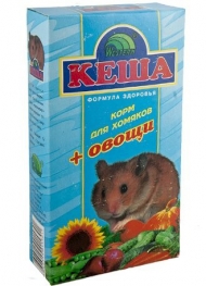 Корм Кеша д/хомяков 250г /овощи/ (56)