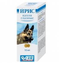 Капли Ирис глазные 10мл д/кошек и собак